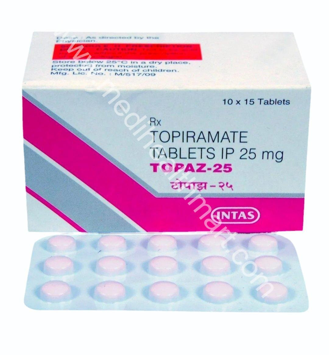 Topiramate 25 Mg Tablet